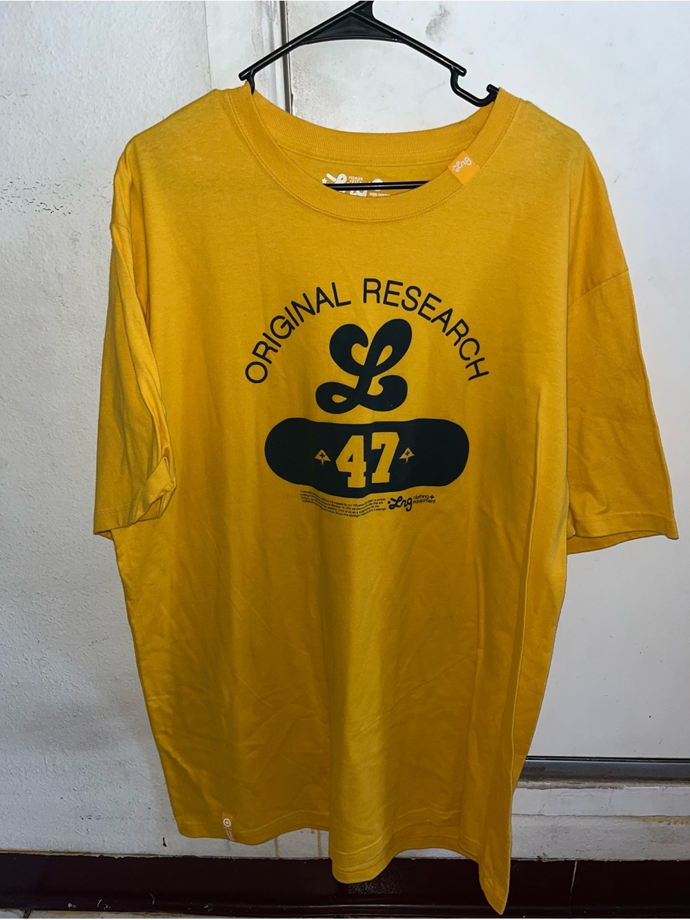 LRG Lifted Research Group Yellow Shirt